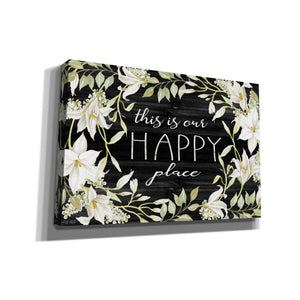 'This is Our Happy Place' by Cindy Jacobs, Canvas Wall Art