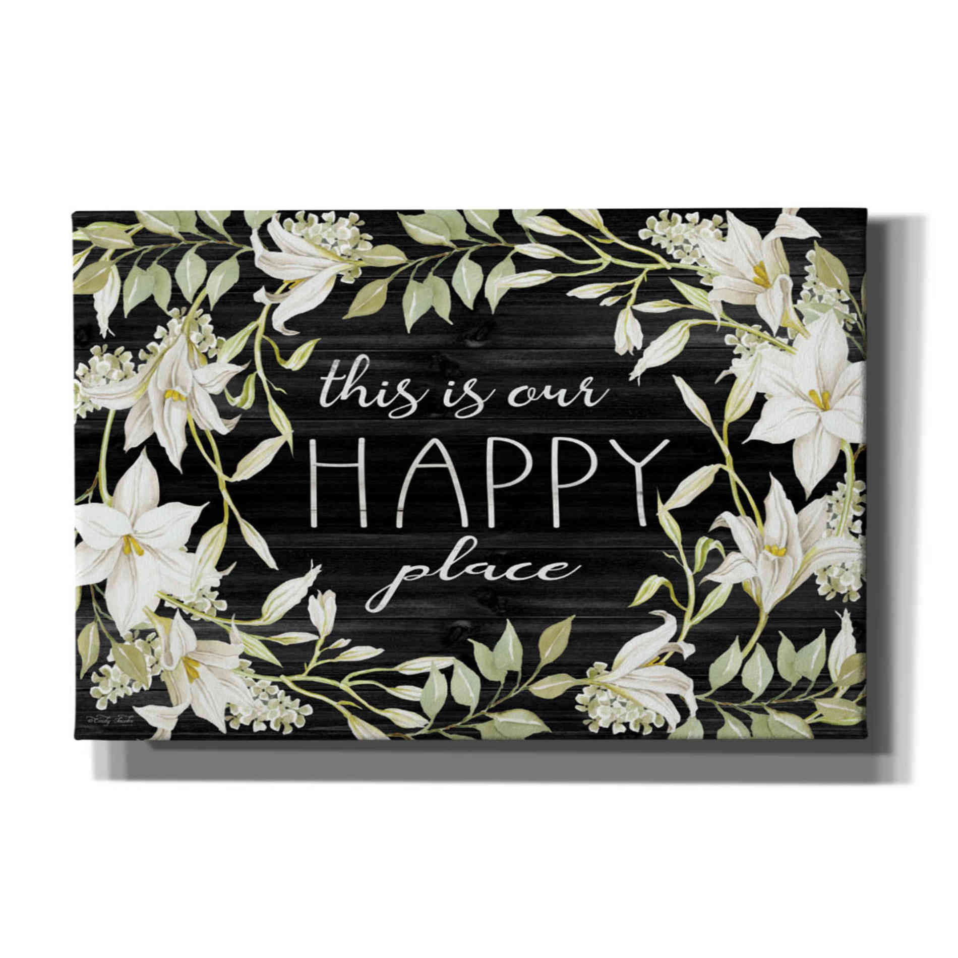 'This is Our Happy Place' by Cindy Jacobs, Canvas Wall Art