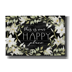 'This is Our Happy Place' by Cindy Jacobs, Canvas Wall Art