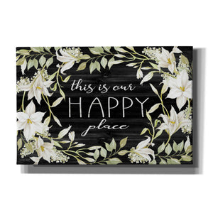 'This is Our Happy Place' by Cindy Jacobs, Canvas Wall Art