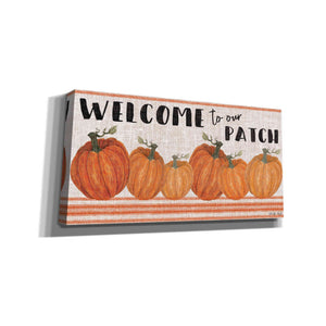 'Welcome to Our Pumpkin Patch' by Cindy Jacobs, Canvas Wall Art