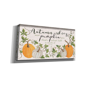 'Autumn Skies and Pumpkin Pies' by Cindy Jacobs, Canvas Wall Art