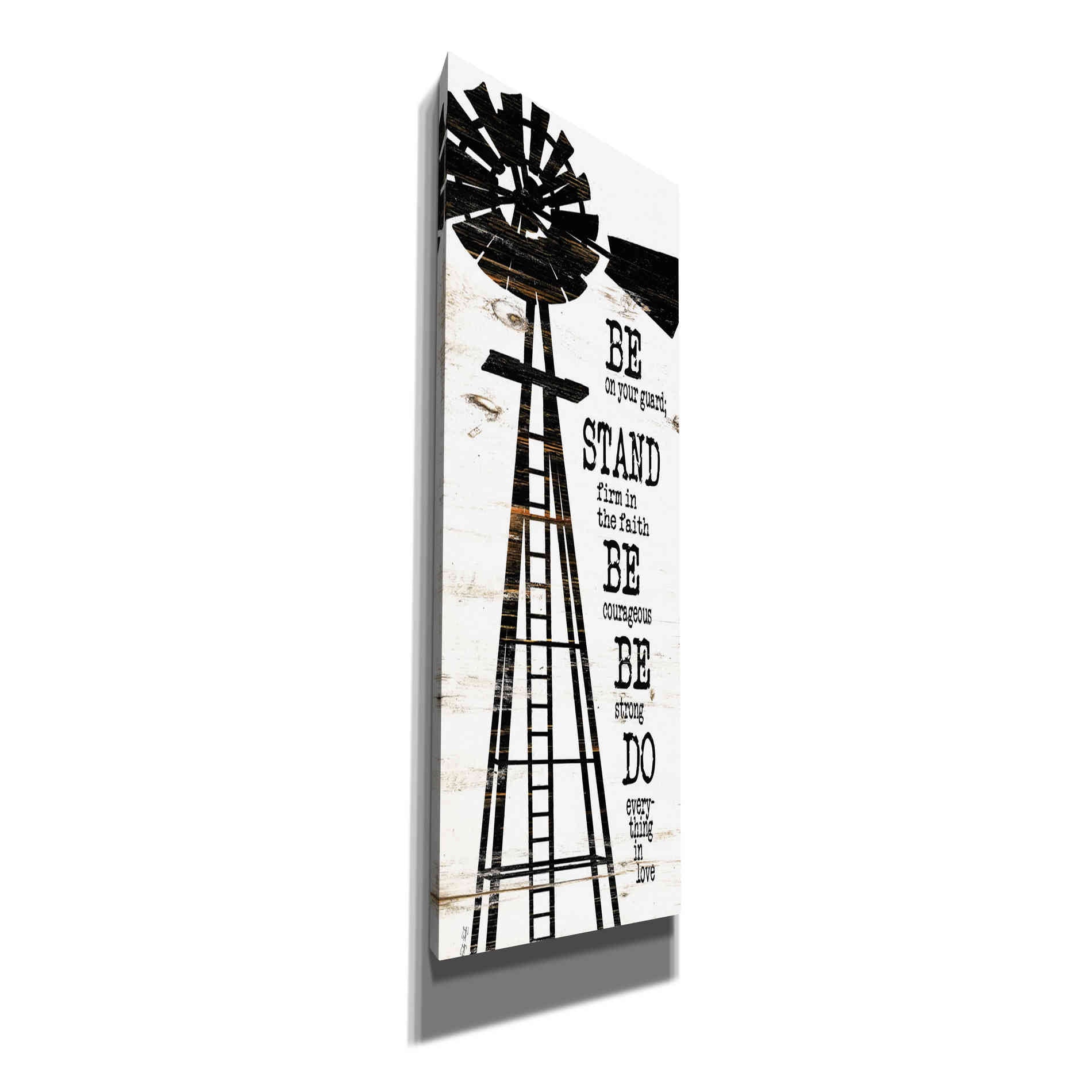 'Windmill Be On Your Guard' by Cindy Jacobs, Canvas Wall Art