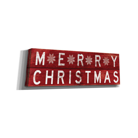 Image of 'Merry Christmas Sign 2' by Cindy Jacobs, Canvas Wall Art