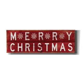 'Merry Christmas Sign 2' by Cindy Jacobs, Canvas Wall Art