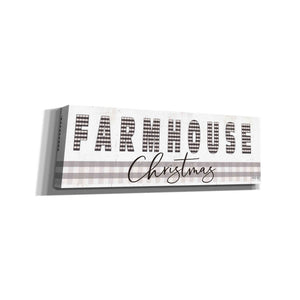 'Farmhouse Christmas' by Cindy Jacobs, Canvas Wall Art