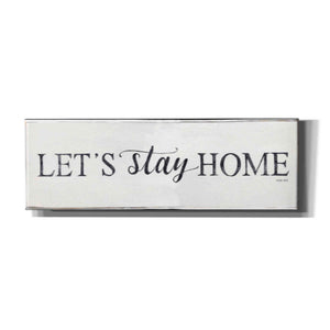 'Let's Stay Home II' by Cindy Jacobs, Canvas Wall Art