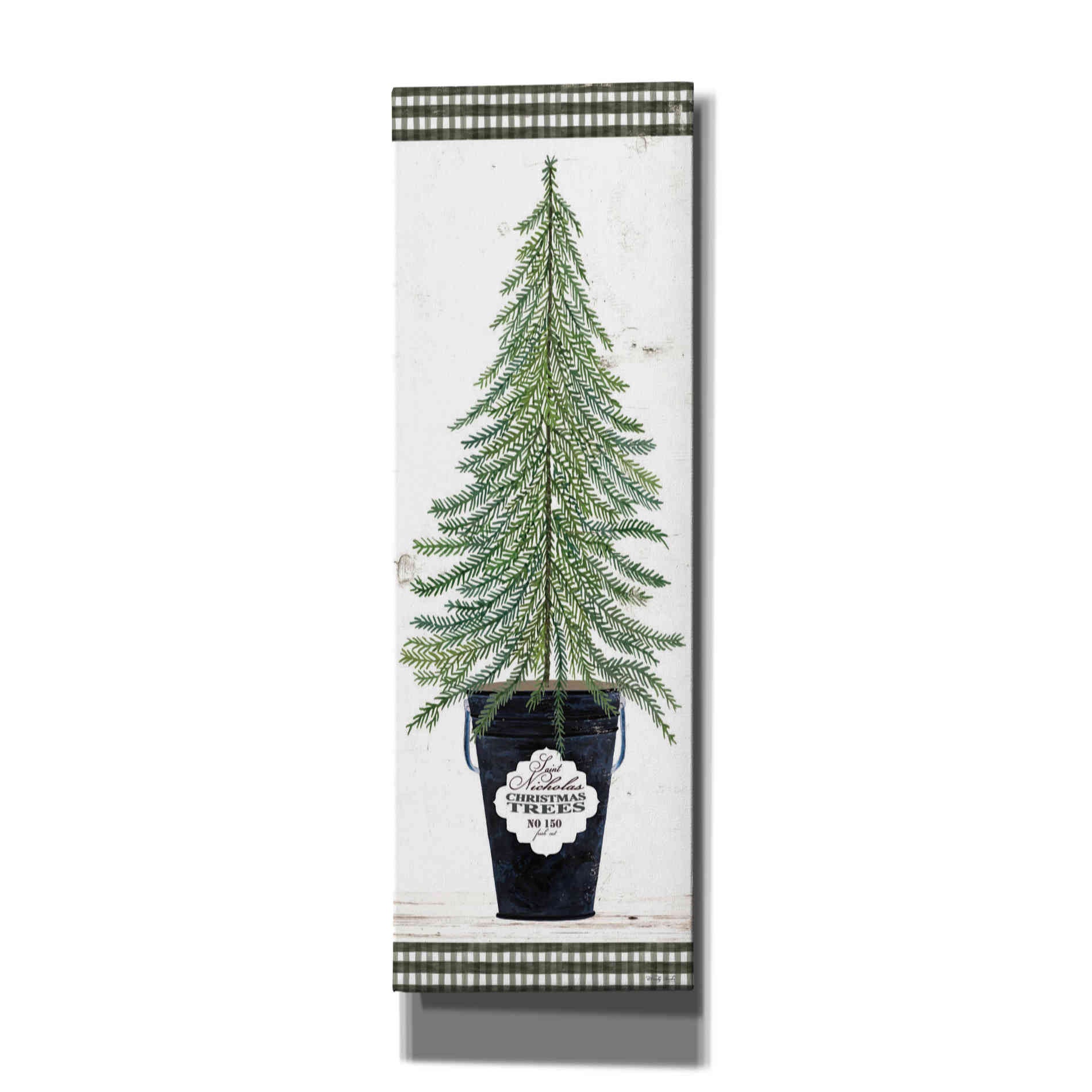 'Fir Tree' by Cindy Jacobs, Canvas Wall Art