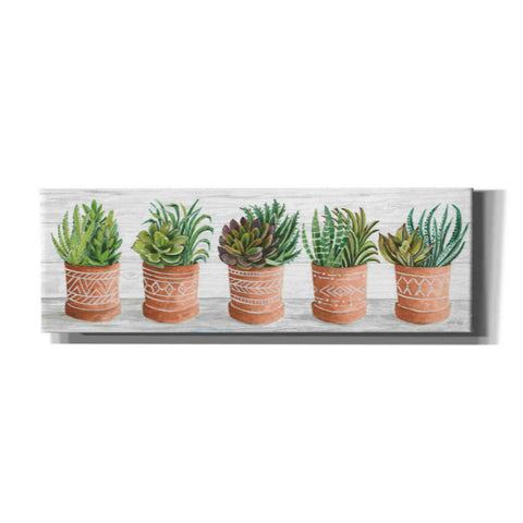 Image of 'Terracotta Pots II' by Cindy Jacobs, Canvas Wall Art