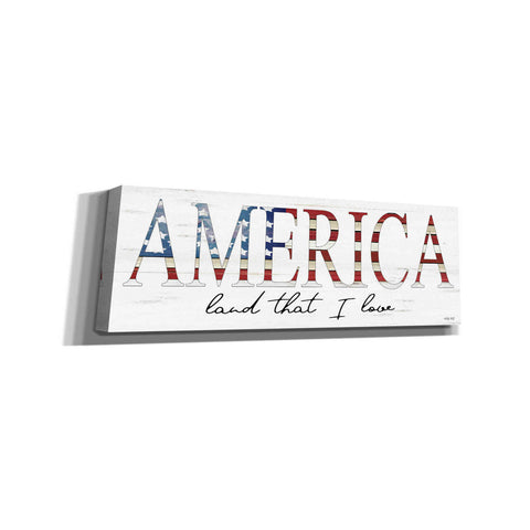 Image of 'America Land That I Love' by Cindy Jacobs, Canvas Wall Art
