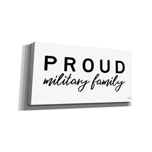 'Proud Military Family' by Cindy Jacobs, Canvas Wall Art