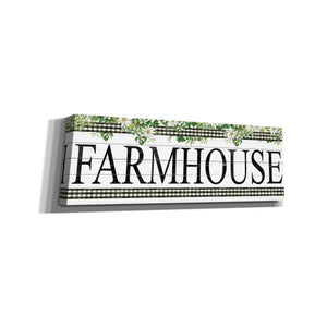 'Farmhouse Floral' by Cindy Jacobs, Canvas Wall Art