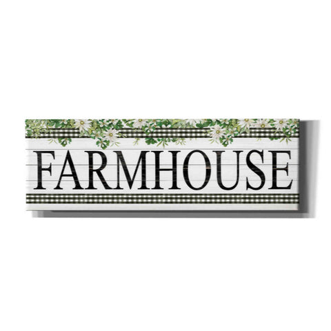 Image of 'Farmhouse Floral' by Cindy Jacobs, Canvas Wall Art