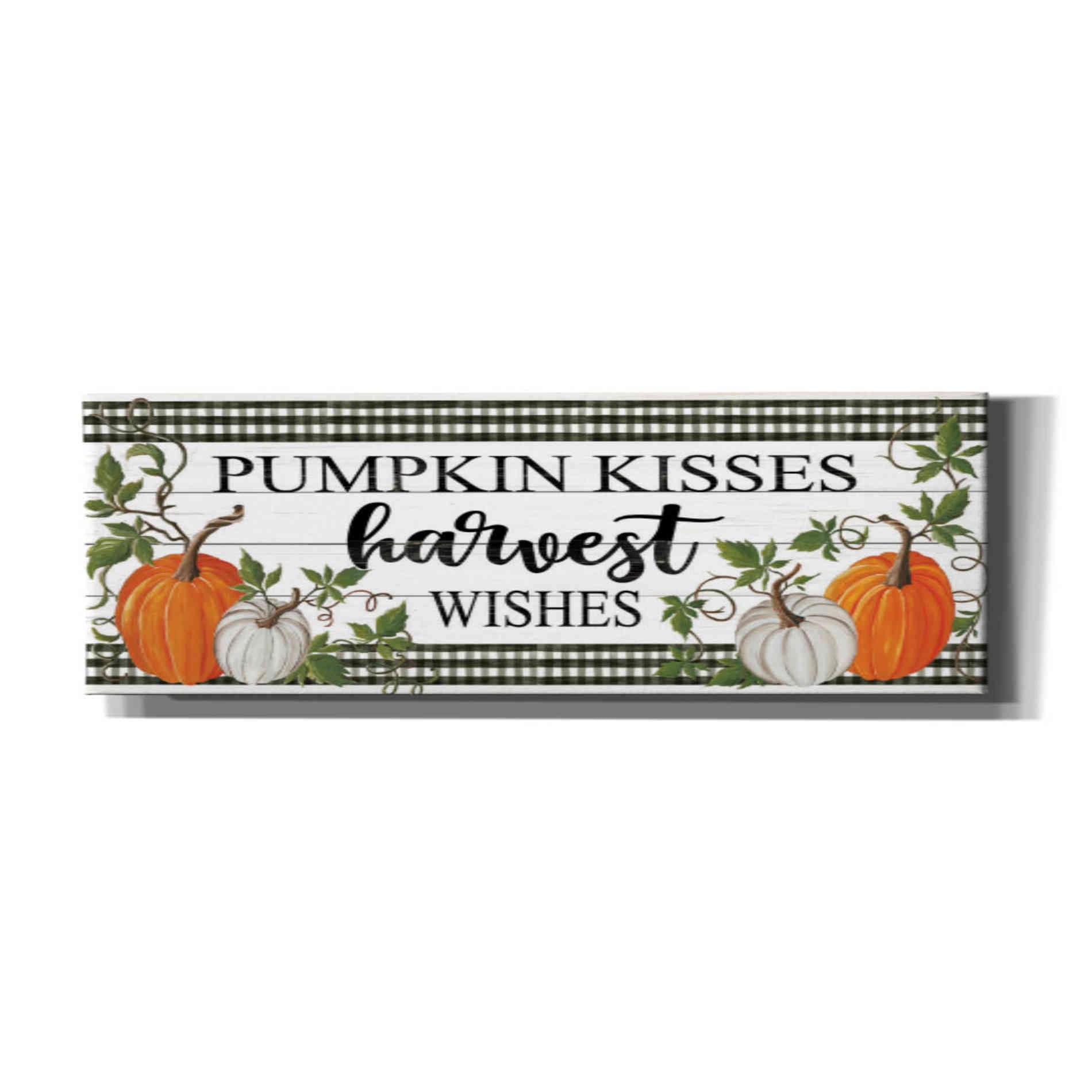'Pumpkin Kisses' by Cindy Jacobs, Canvas Wall Art