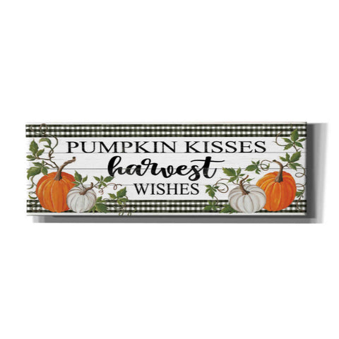 Image of 'Pumpkin Kisses' by Cindy Jacobs, Canvas Wall Art