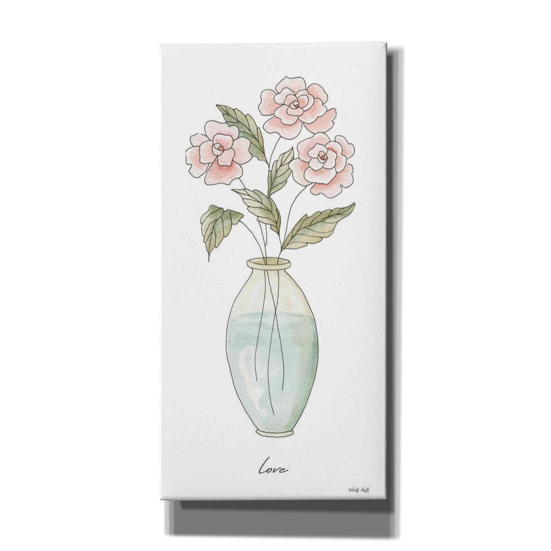 'Love' by Cindy Jacobs, Canvas Wall Art