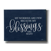 'My Blessings are Many II' by Imperfect Dust, Canvas Wall Art