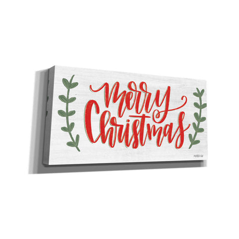 Image of 'Merry Christmas' by Imperfect Dust, Canvas Wall Art