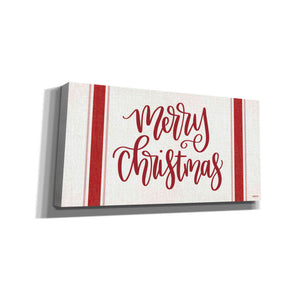 'Merry Christmas Red' by Imperfect Dust, Canvas Wall Art