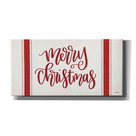 'Merry Christmas Red' by Imperfect Dust, Canvas Wall Art