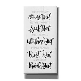 'Moments' by Imperfect Dust, Canvas Wall Art