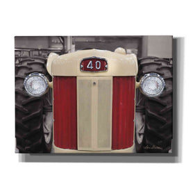 'Tractor Close Up MF40' by Lori Deiter, Canvas Wall Art