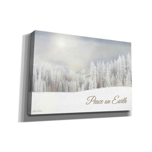 'Lava Mountain Snow Storm' by Lori Deiter, Canvas Wall Art