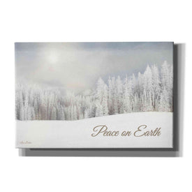 'Lava Mountain Snow Storm' by Lori Deiter, Canvas Wall Art