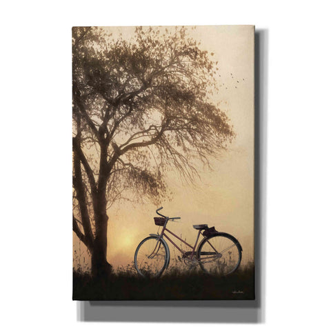Image of 'Foggy Morning Sunrise' by Lori Deiter, Canvas Wall Art