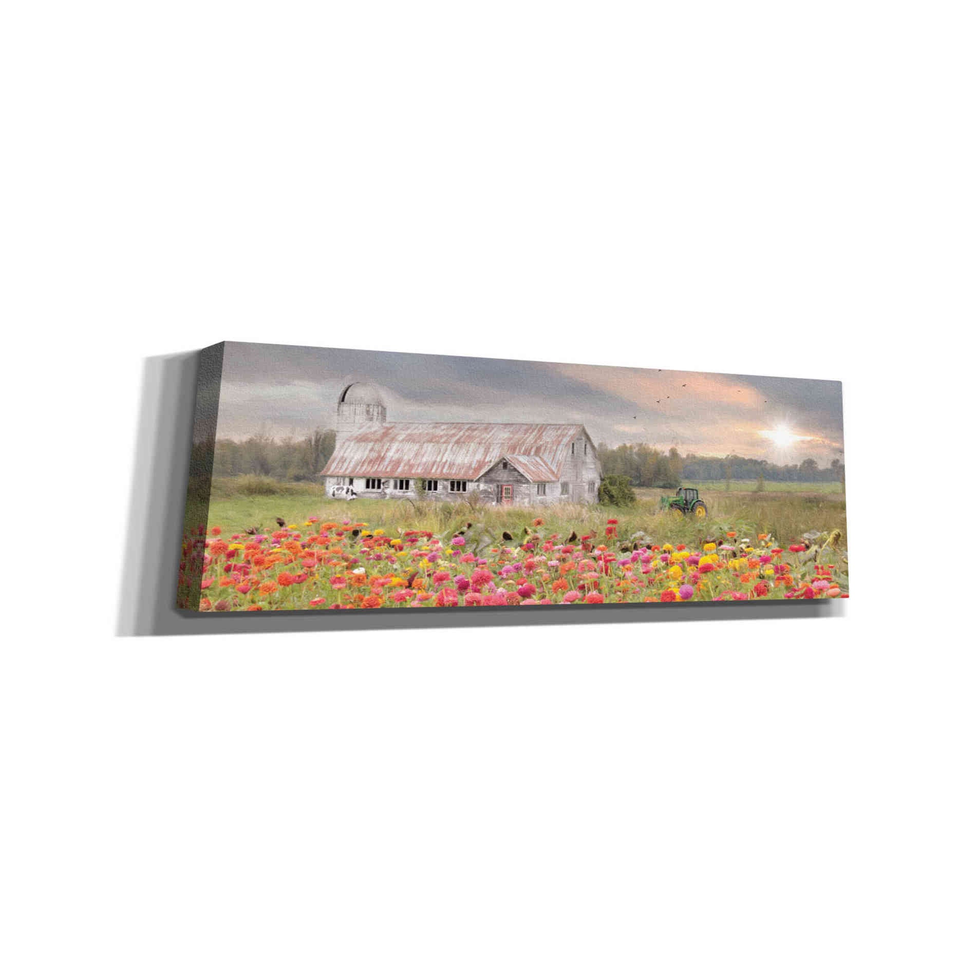 'Vermont Country Morning' by Lori Deiter, Canvas Wall Art