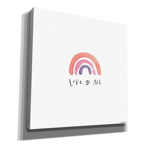 Image of 'Love to All' by Rachel Nieman, Canvas Wall Art