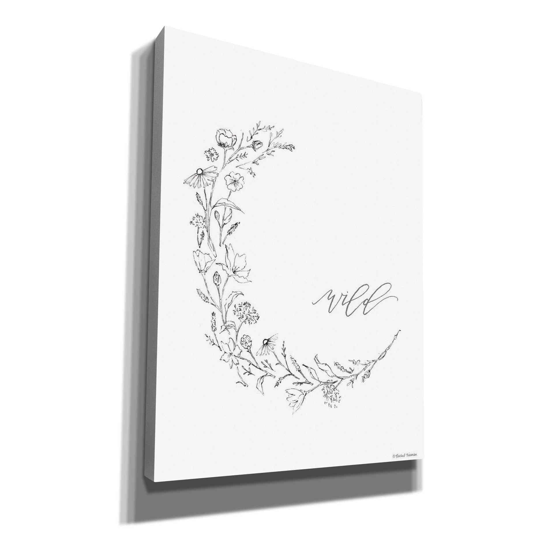 'Wild Flowers' by Rachel Nieman, Canvas Wall Art