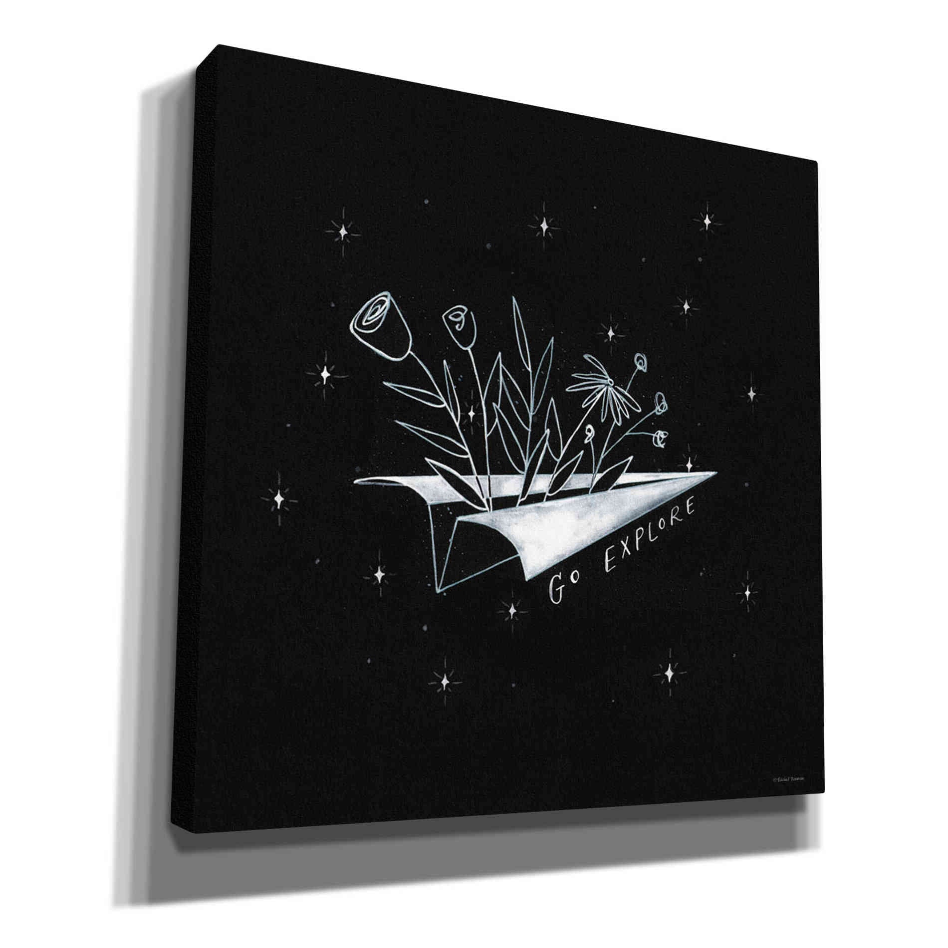 'Go Explore' by Rachel Nieman, Canvas Wall Art