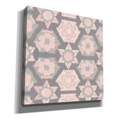 Image of 'Pink and Gray Pattern 4' by Stellar Design Studio, Canvas Wall Art