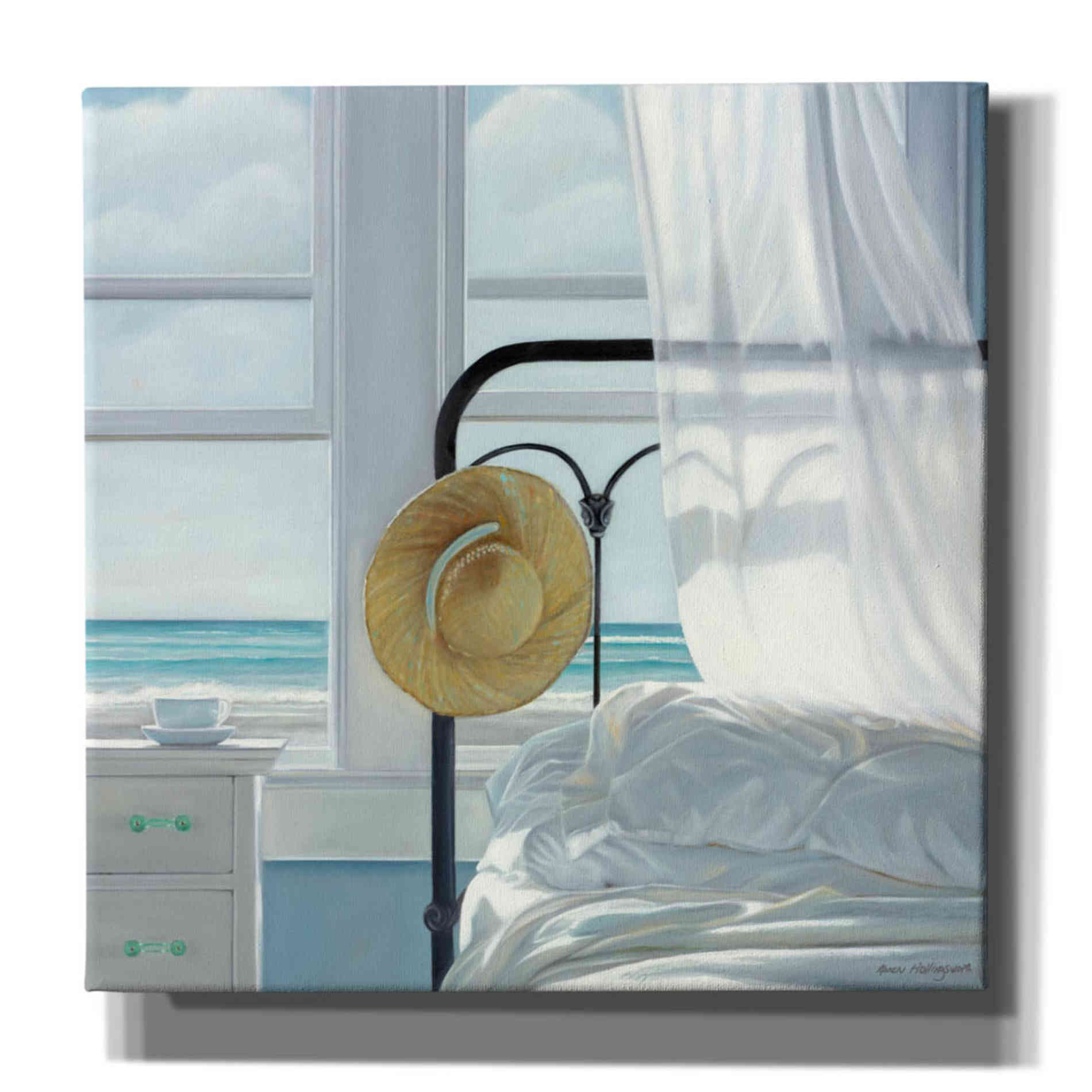 'Sand in the Sheets' by Karen Hollingsworth, Canvas Wall Art
