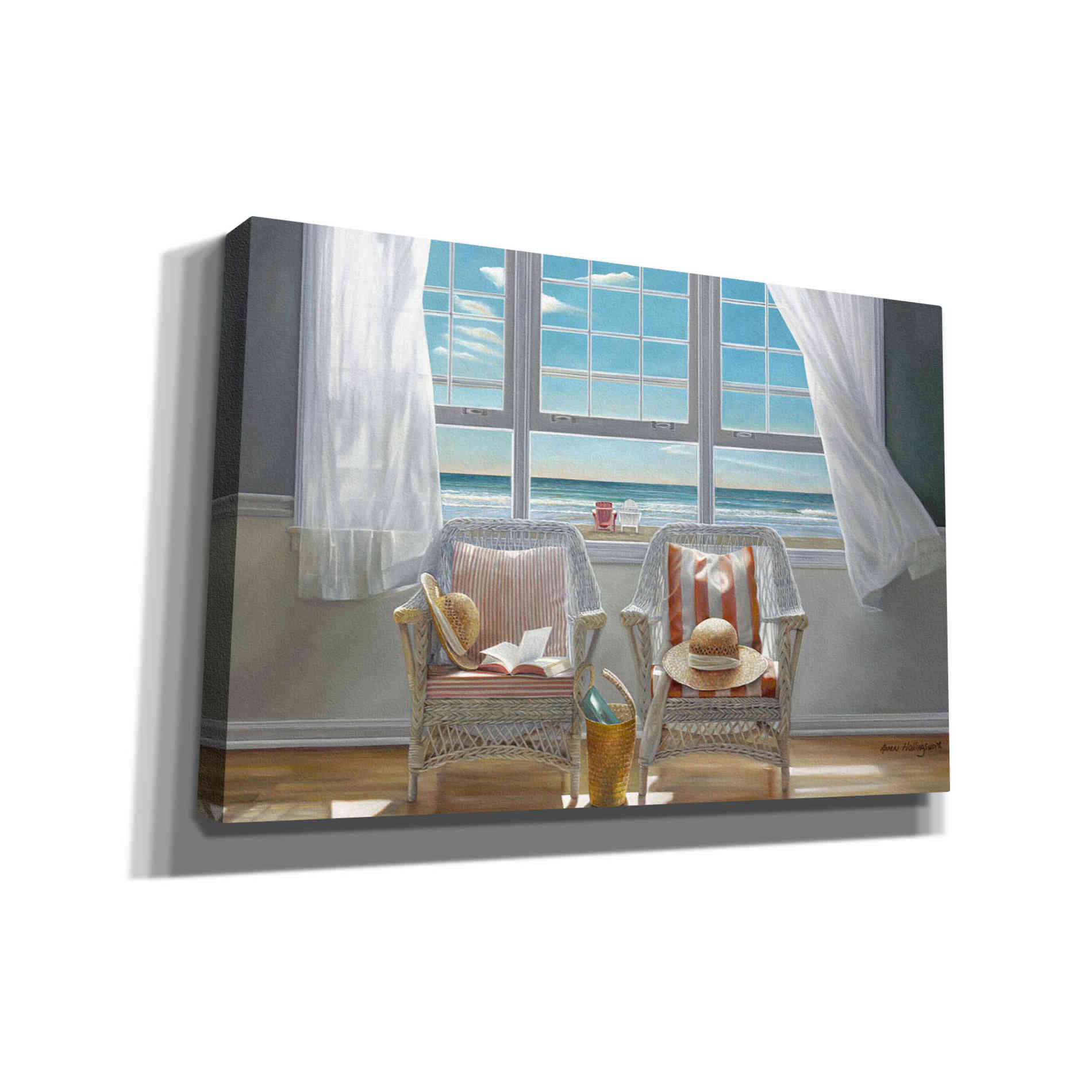 'Companions' by Karen Hollingsworth, Canvas Wall Art