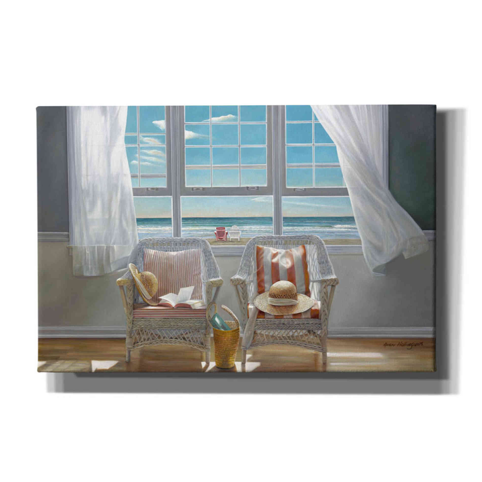 'Companions' by Karen Hollingsworth, Canvas Wall Art