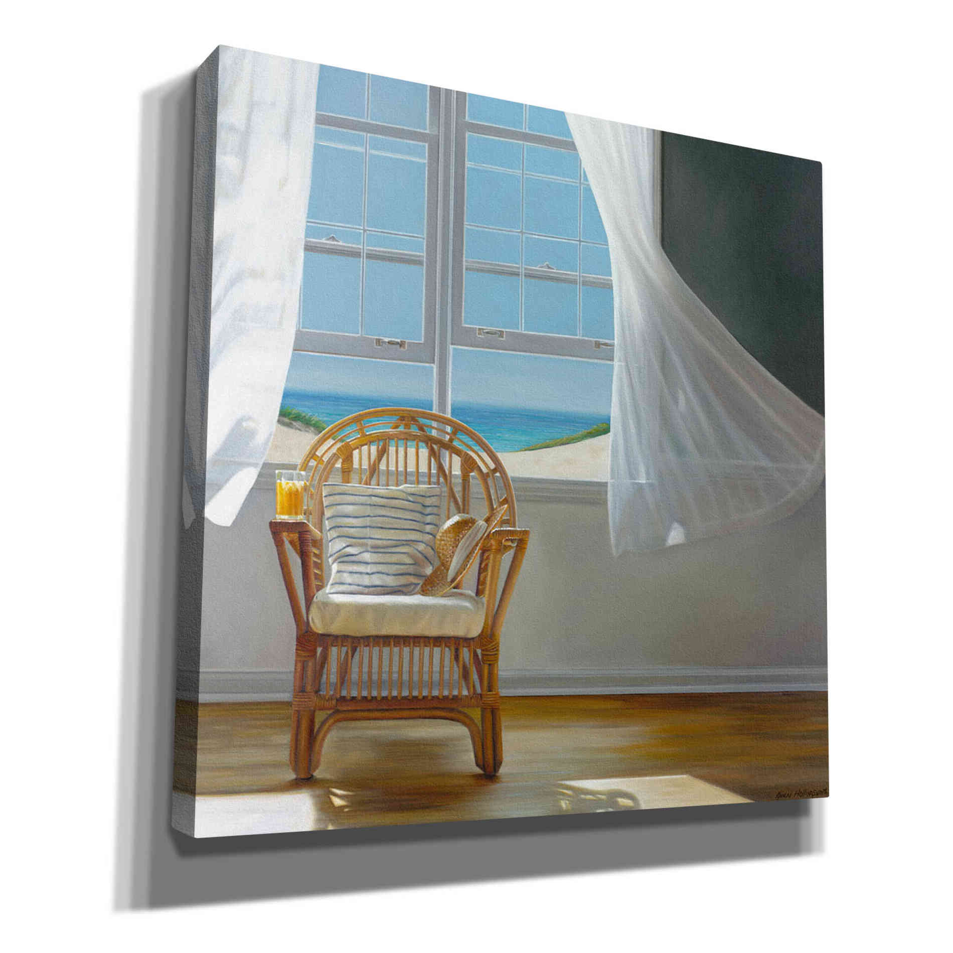 'Tea Time' by Karen Hollingsworth, Canvas Wall Art