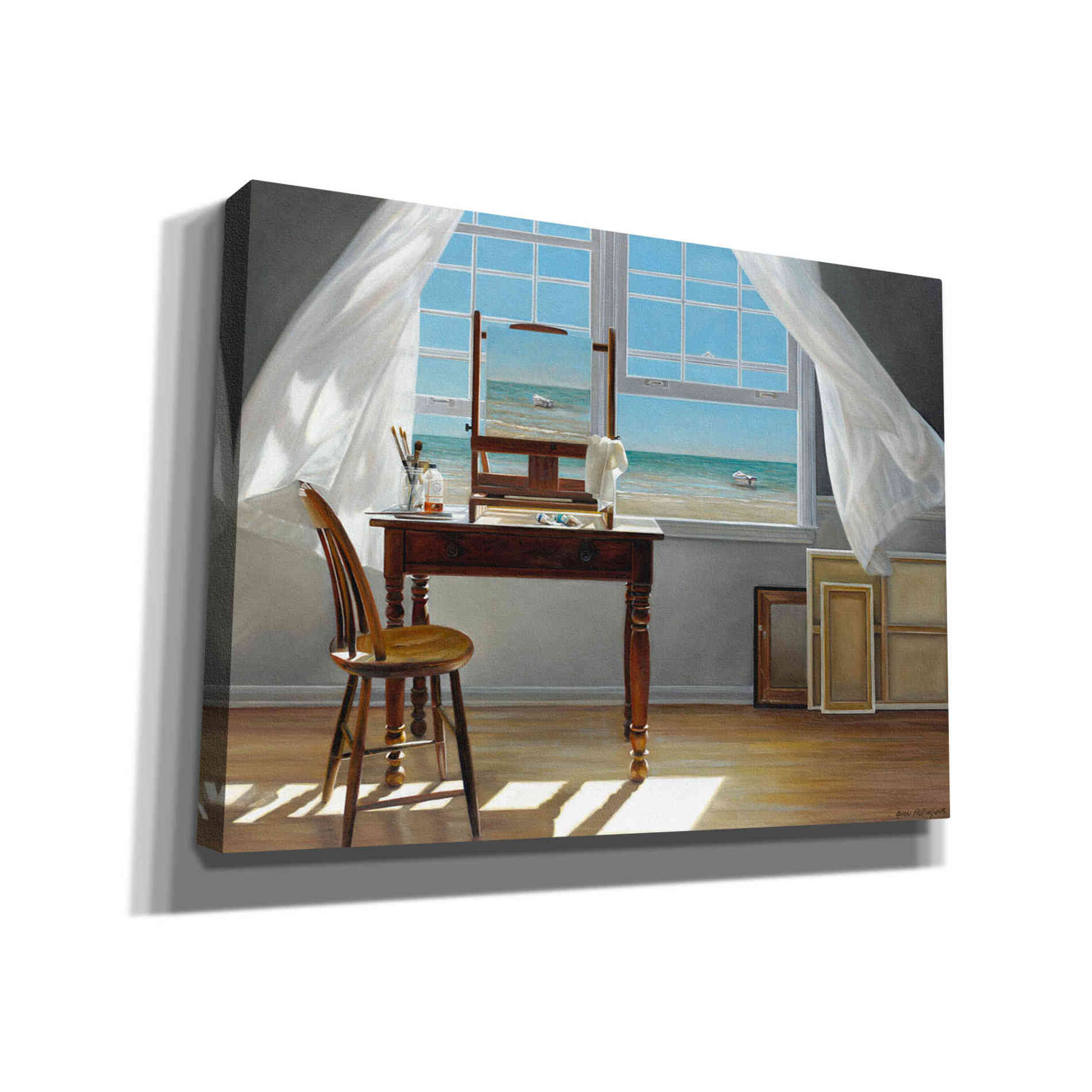 'In Progress' by Karen Hollingsworth, Canvas Wall Art