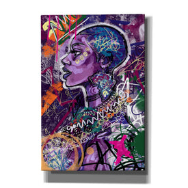 'Black is Love' by Justin Copeland, Canvas Wall Art