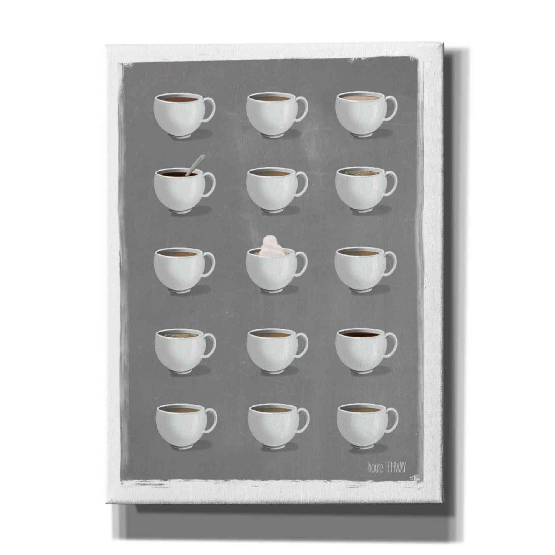 'Give Me All the Coffee' by House Fenway, Canvas Wall Art