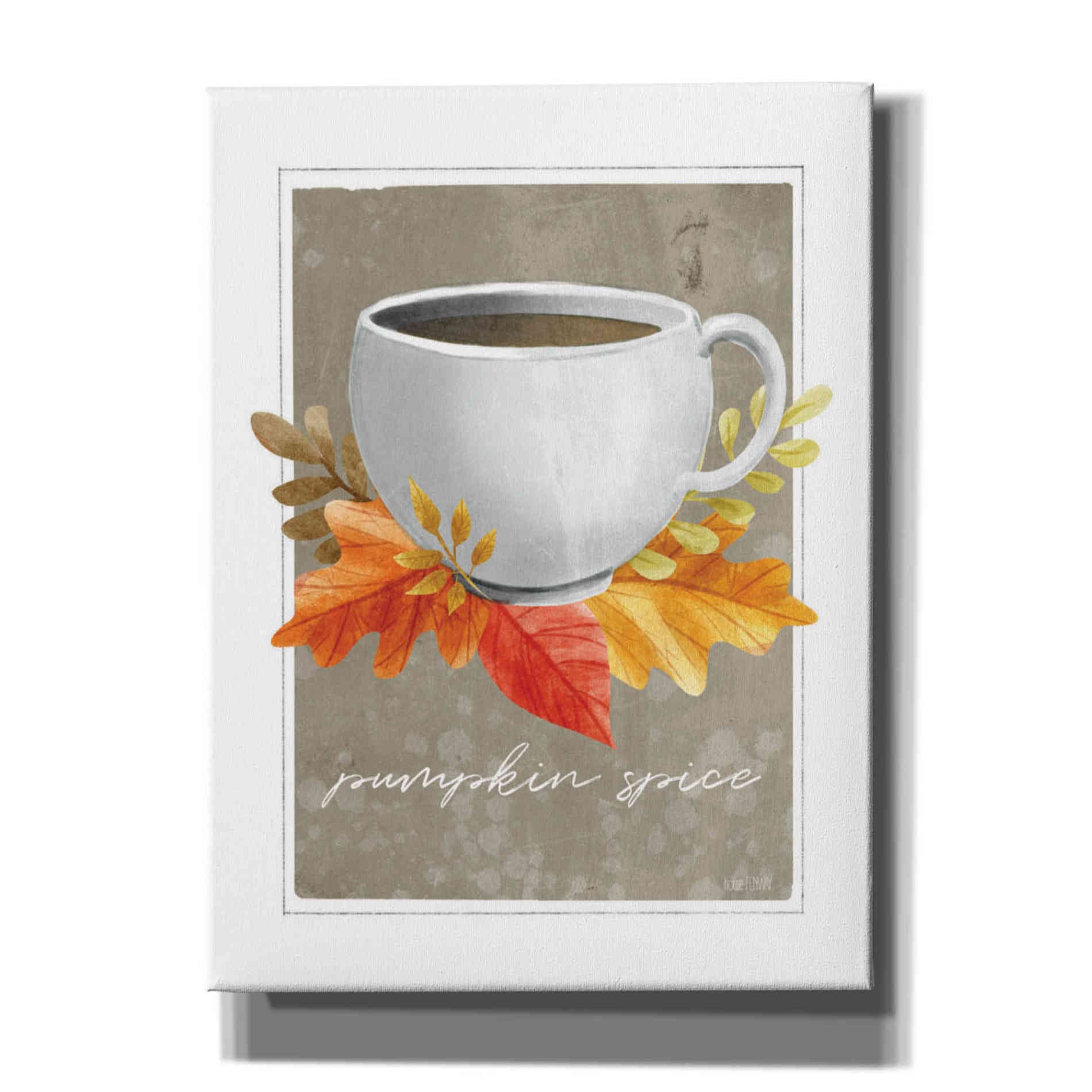 'Pumpkin Spice' by House Fenway, Canvas Wall Art