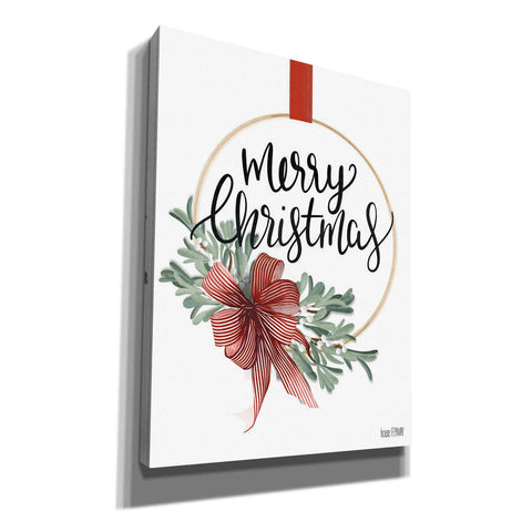 Image of 'Merry Christmas Mistletoe II' by House Fenway, Canvas Wall Art