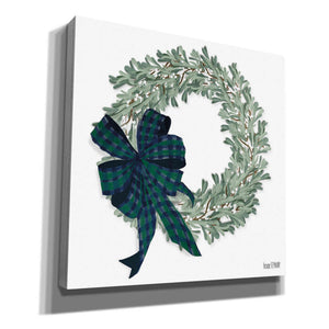 'Mistletoe Wreath' by House Fenway, Canvas Wall Art