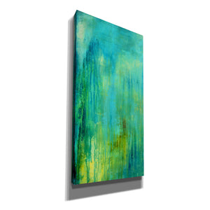 'Blue Mountain Rain I' by Erin Ashley, Canvas Wall Art