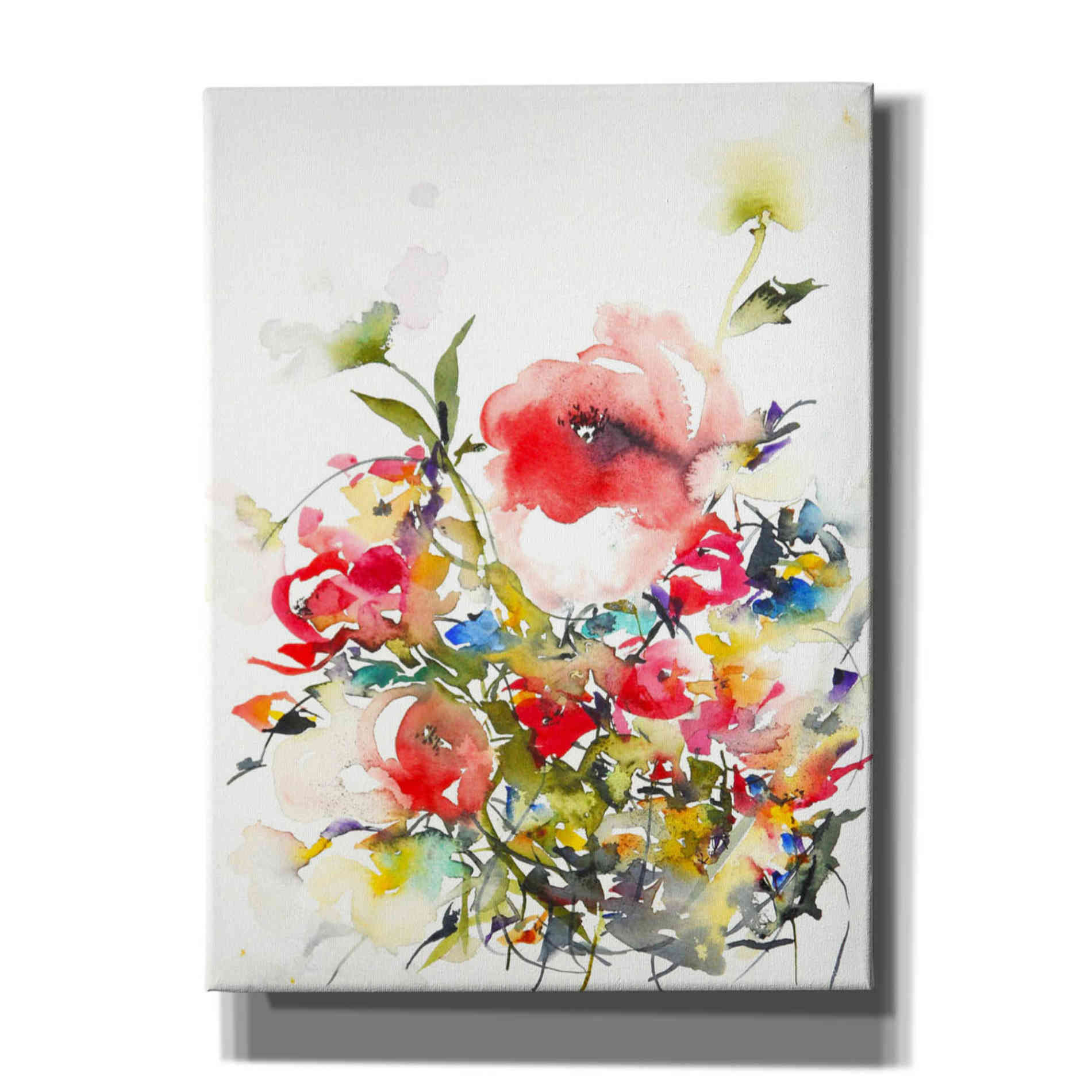 'Summer Garden One' by Karin Johannesson, Canvas Wall Art