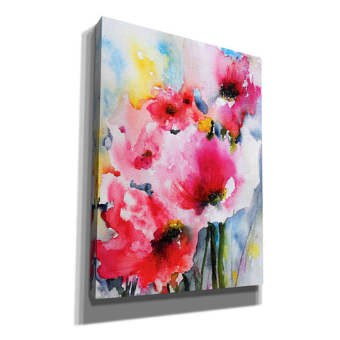Image of 'Summer Poppies II' by Karin Johannesson, Canvas Wall Art