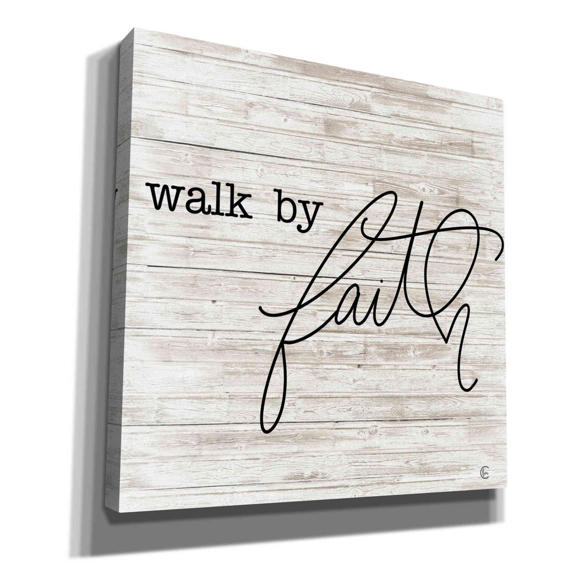 'Walk By Faith' by Fearfully Made Creations, Canvas Wall Art