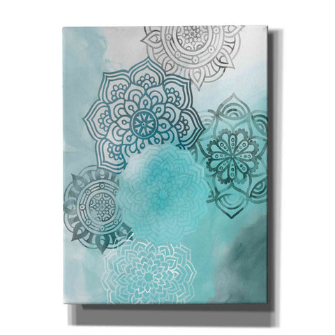 Image of 'Ink Blot Mandala I' by Grace Popp, Canvas Wall Art