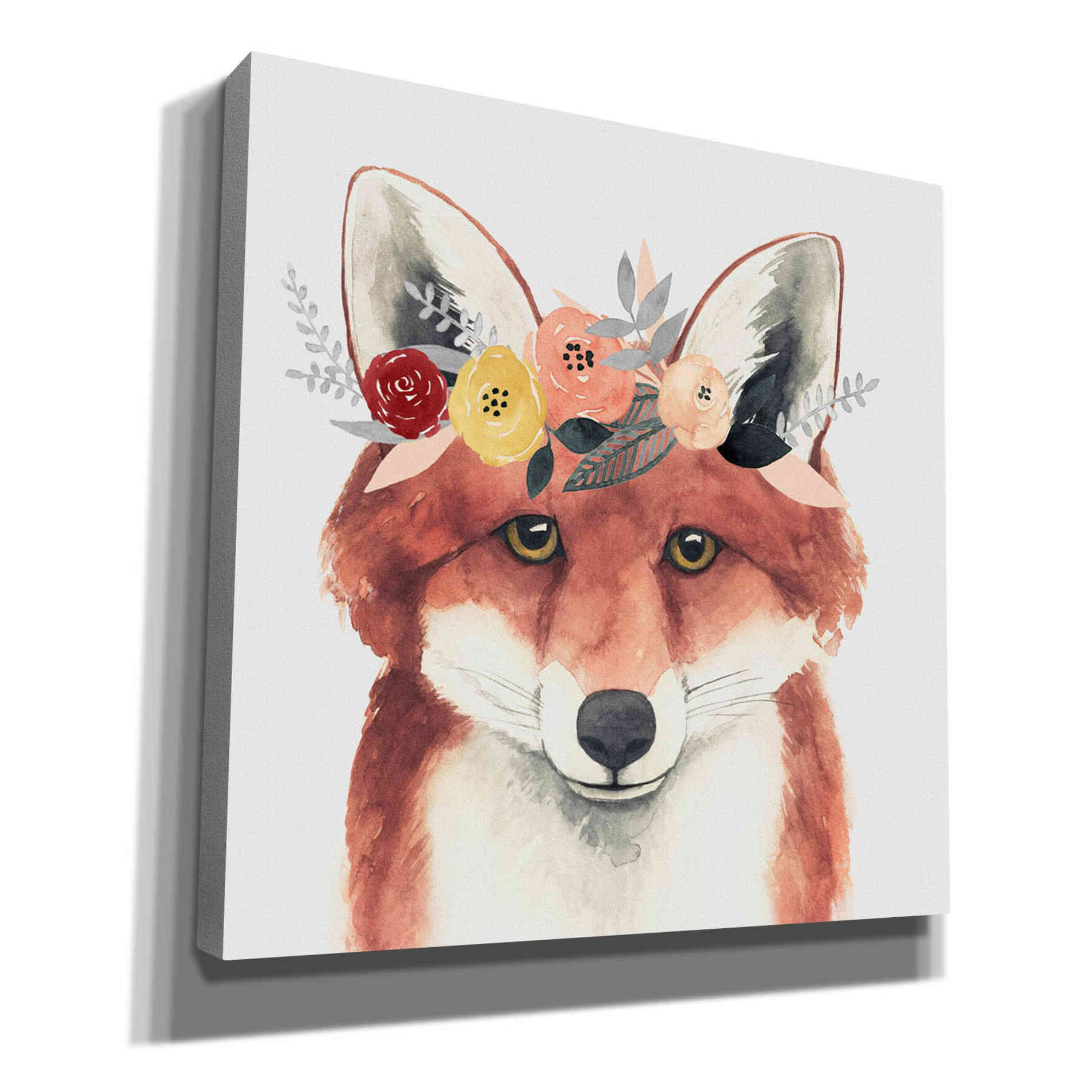 'Flower Crown Forester IV' by Grace Popp, Canvas Wall Art